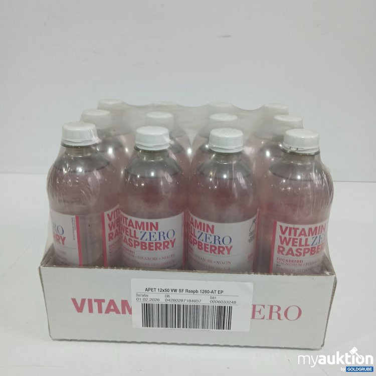 Artikel Nr. 917186: Vitamin Well Zero Raspberry 12x500ml