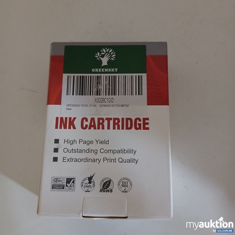 Artikel Nr. 922186: GREENSKY Ink Cartridge 510XL Black