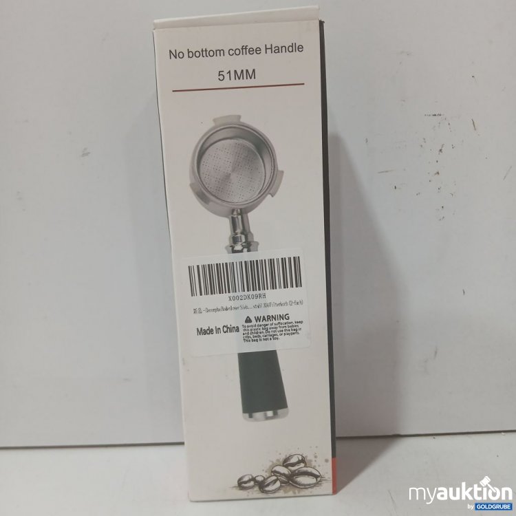 Artikel Nr. 933186: No bottom coffee Handle 51MM