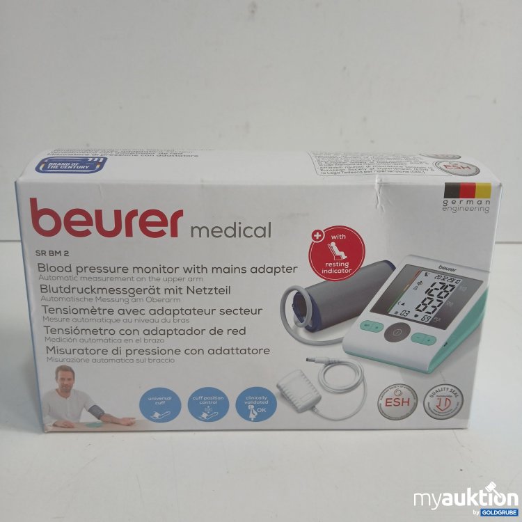 Artikel Nr. 964186: Beurer medical Blutdruckmessgerät mit Netzteil 