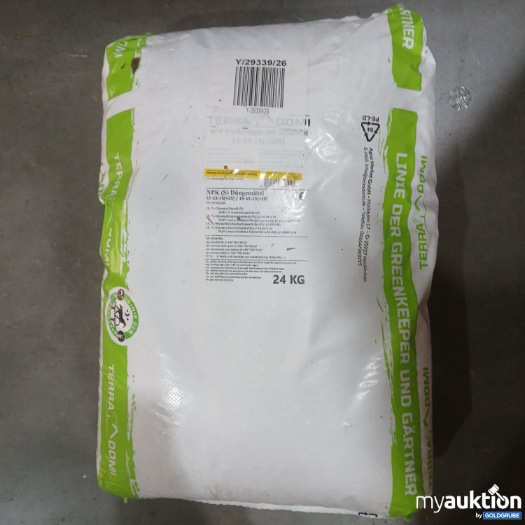 Artikel Nr. 990186 Artikel Nr. 990186: Terra Domi Düngemittel 24 Kg