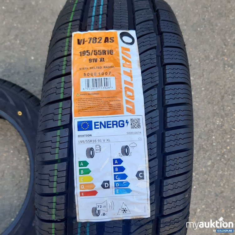 Artikel Nr. 439187: Vation VI-782 AS 195/55R16 91V XL 2 Stück 