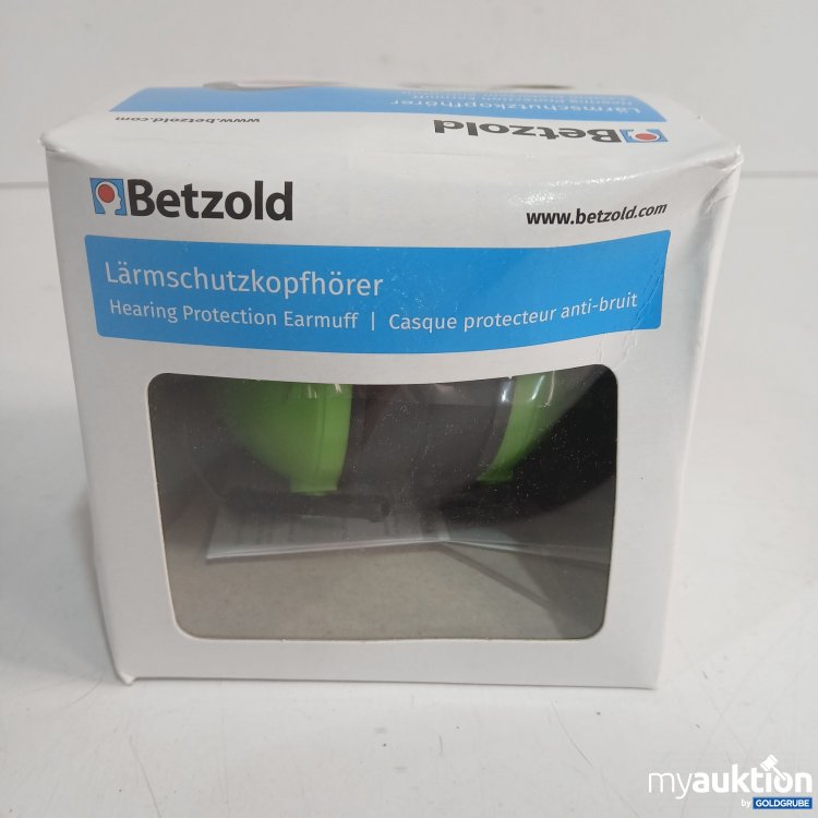 Artikel Nr. 443187: Betzold Lärmschutzkopfhörer grün 
