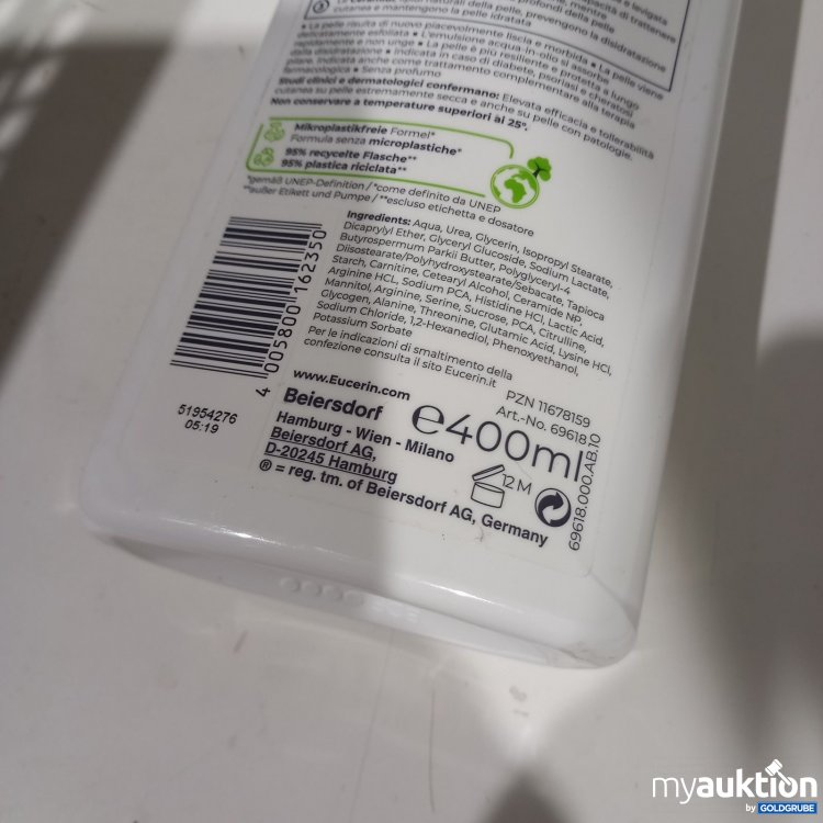 Artikel Nr. 470187 Artikel Nr. 470187: Eucerin Urea Repair Feuchtigkeitslotion 400 ml