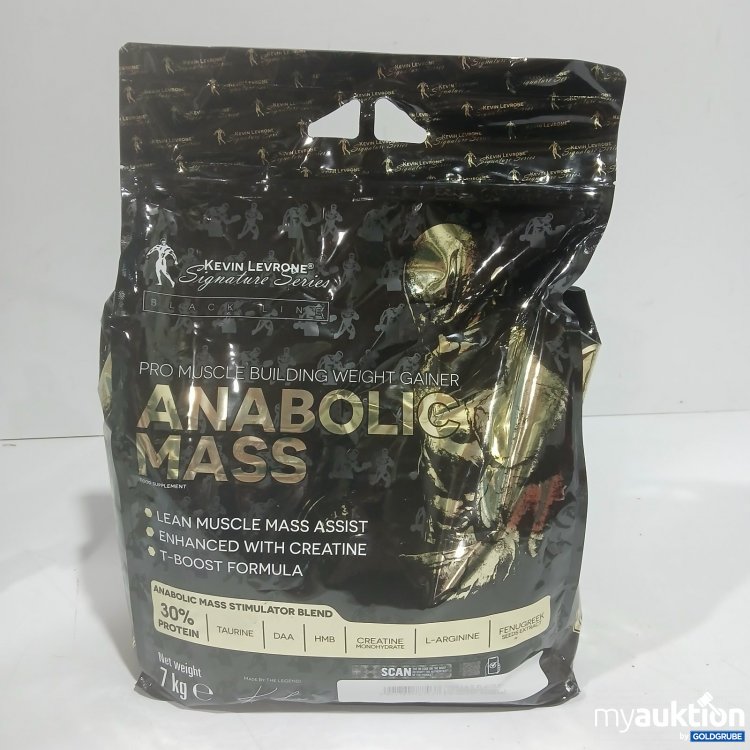 Artikel Nr. 477187: Kevin Levrone Anabolic Mass Weight Gainer  Vanilla Flavour 7 kg