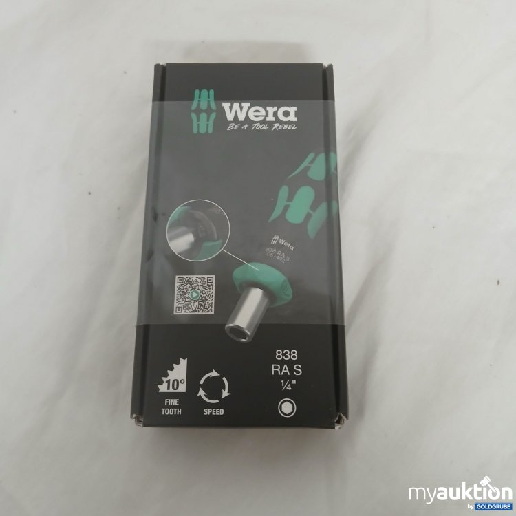 Artikel Nr. 817187 Artikel Nr. 817187: Wera 05051492001 838 RA S Bits-Handhalter mit Ratschenfunktion