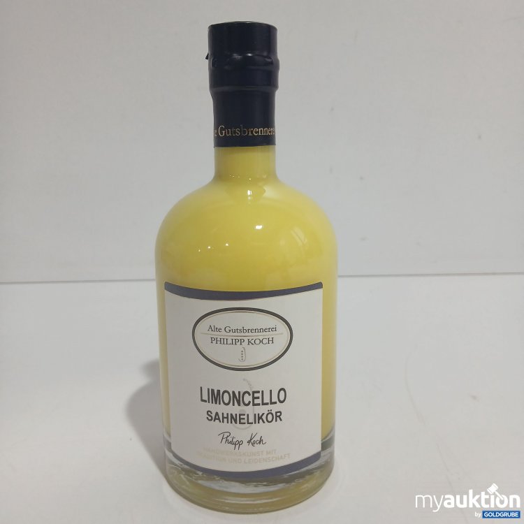Artikel Nr. 853187 Artikel Nr. 853187: Alte Gutsbrennerei Philipp Koch Limoncello Sahnelikör 0,5L