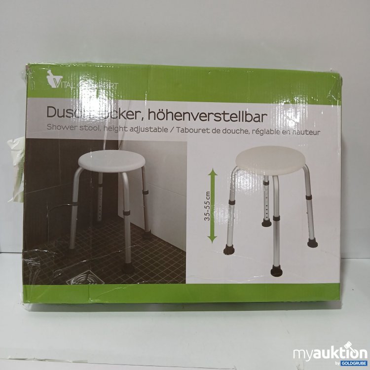 Artikel Nr. 854187 Artikel Nr. 854187: Vital Comfort Duschhocker höhenverstellbar