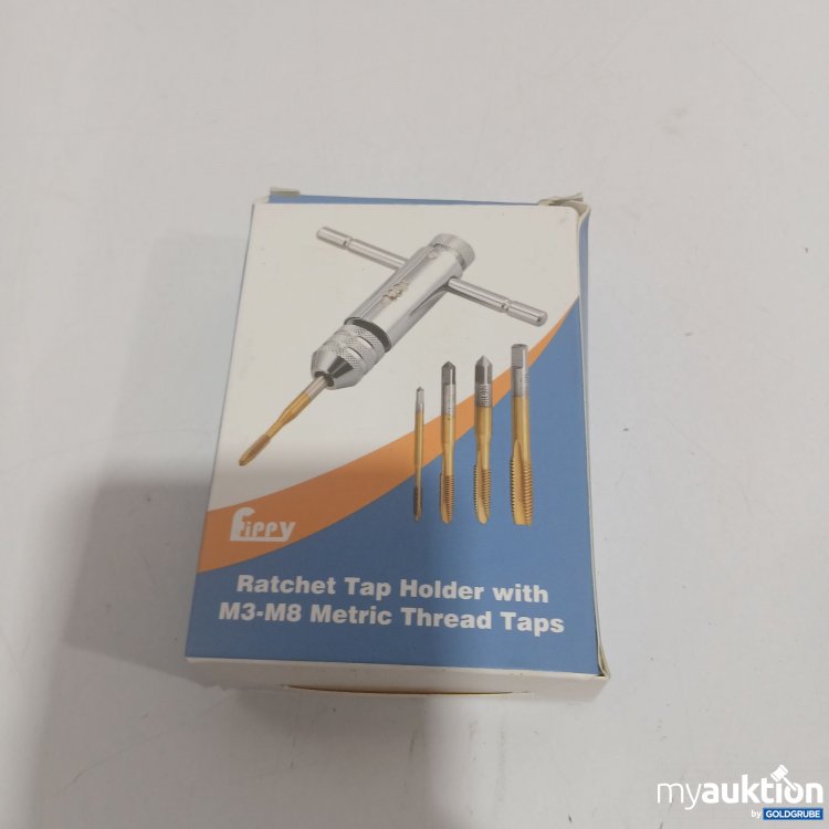 Artikel Nr. 877187: Fippy Ratchet Tap Holder with M3-M8 Metric Thread Taps 