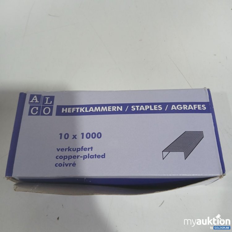Artikel Nr. 920187: ALCO Heftklammern 10x1000
