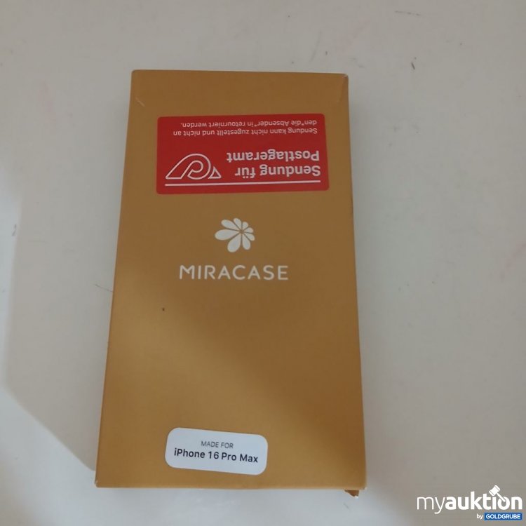 Artikel Nr. 922187: MIRACASE iPhone 16 Pro Max Schutzhülle Goldbraun