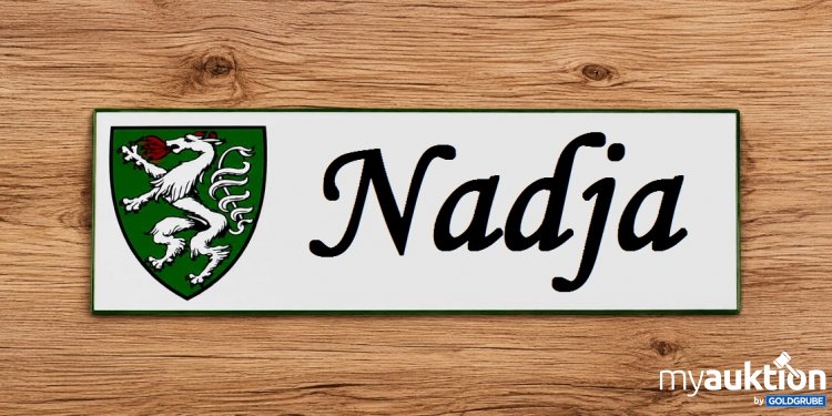 Artikel Nr. 937187: Blechschild 