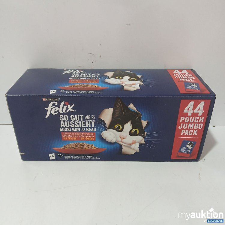 Artikel Nr. 980187 Artikel Nr. 980187: Purina Felix in Gelee Jumbo Pack 44×85g