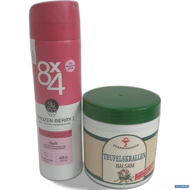 Artikel Nr. 981187: Pharmamedico Teufelskrallenbalsam, 8x4 Deospray Frozen Berry