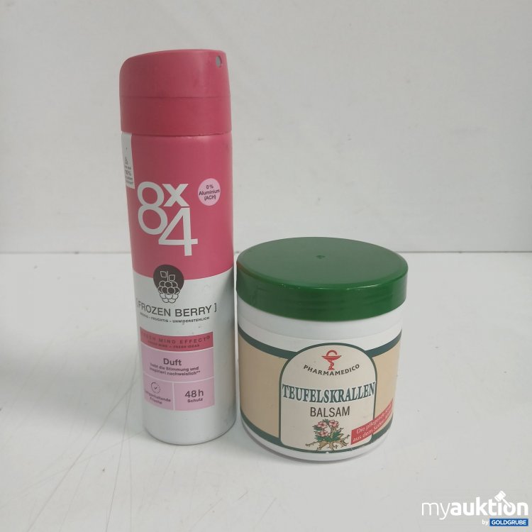 Artikel Nr. 981187: Pharmamedico Teufelskrallenbalsam, 8x4 Deospray Frozen Berry