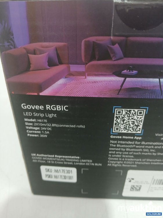 Artikel Nr. 995187 Artikel Nr. 995187: GOVEE RGBIC LED Strip