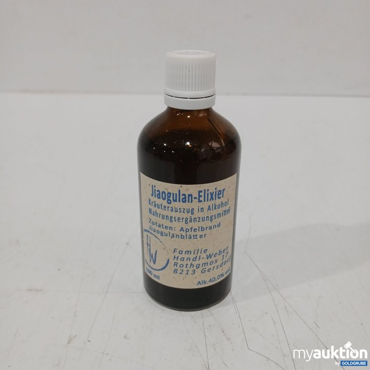 Artikel Nr. 478188 Artikel Nr. 478188: Jiaogulan-Elixier Kräuterauszug 100 ml