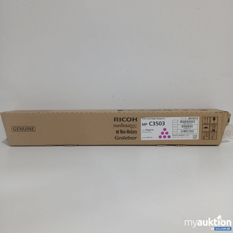Artikel Nr. 816188 Artikel Nr. 816188: Ricoh Print Cartridge Magenta MP C3503