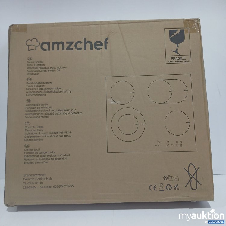 Artikel Nr. 844188 Artikel Nr. 844188: Amzchef Ceramic Cooker Hob YL-CF6601HD