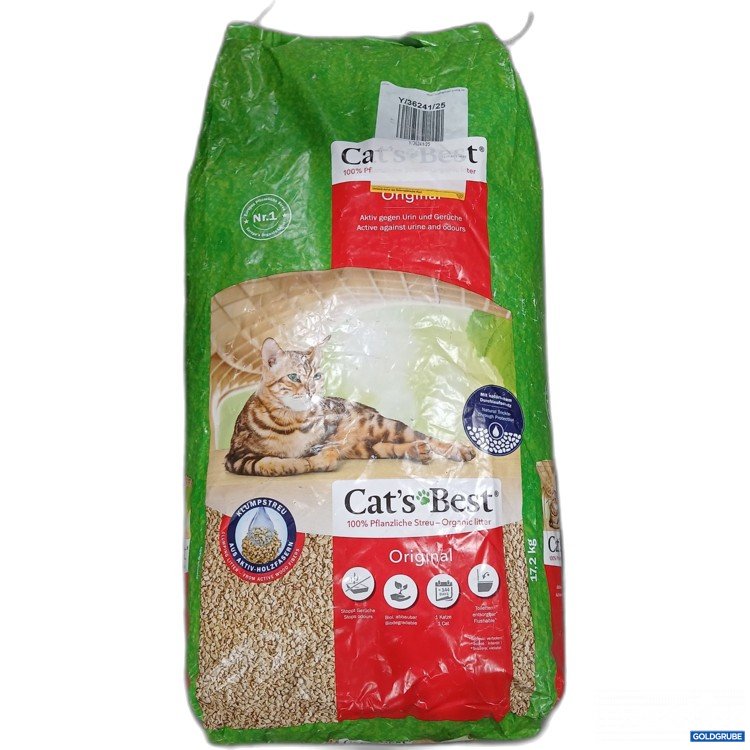 Artikel Nr. 885188: Cat's Best 100% Pflanzliches Streu 17.2kg 