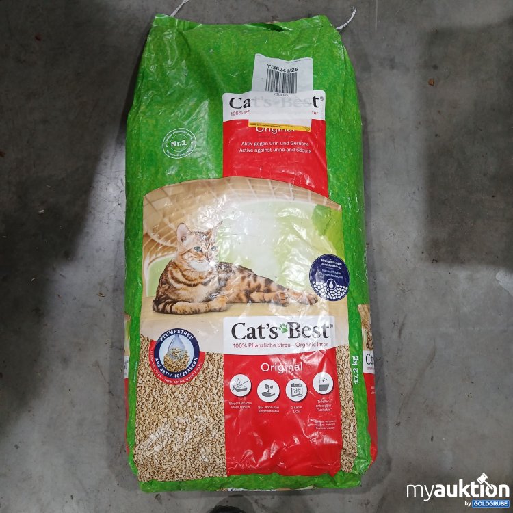 Artikel Nr. 885188: Cat's Best 100% Pflanzliches Streu 17.2kg 