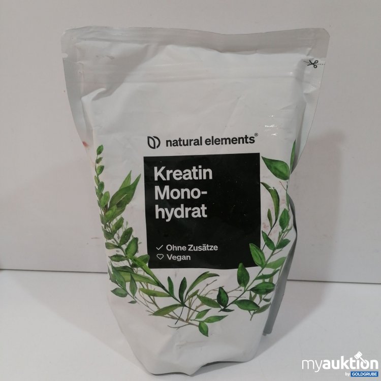 Artikel Nr. 950188: Natural Elements Kreatin Monohydrat 500g