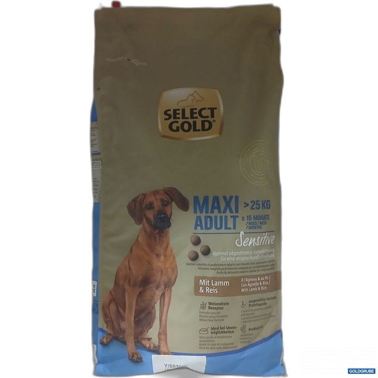 Artikel Nr. 971188 Artikel Nr. 971188: SELECT GOLD Maxi Adult Sensitive 12,5