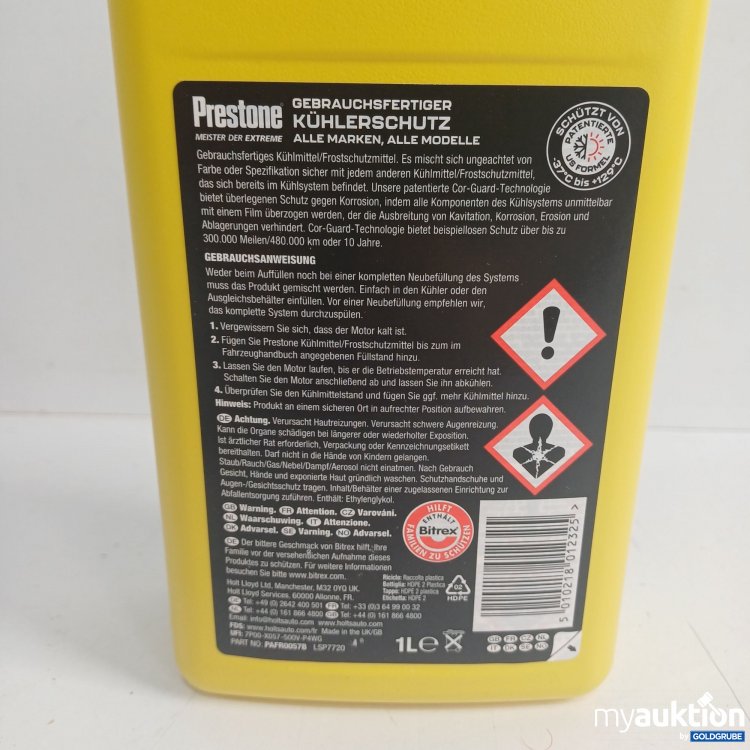 Artikel Nr. 983188: Prestone Kühlerschutz 1L, silikatfrei