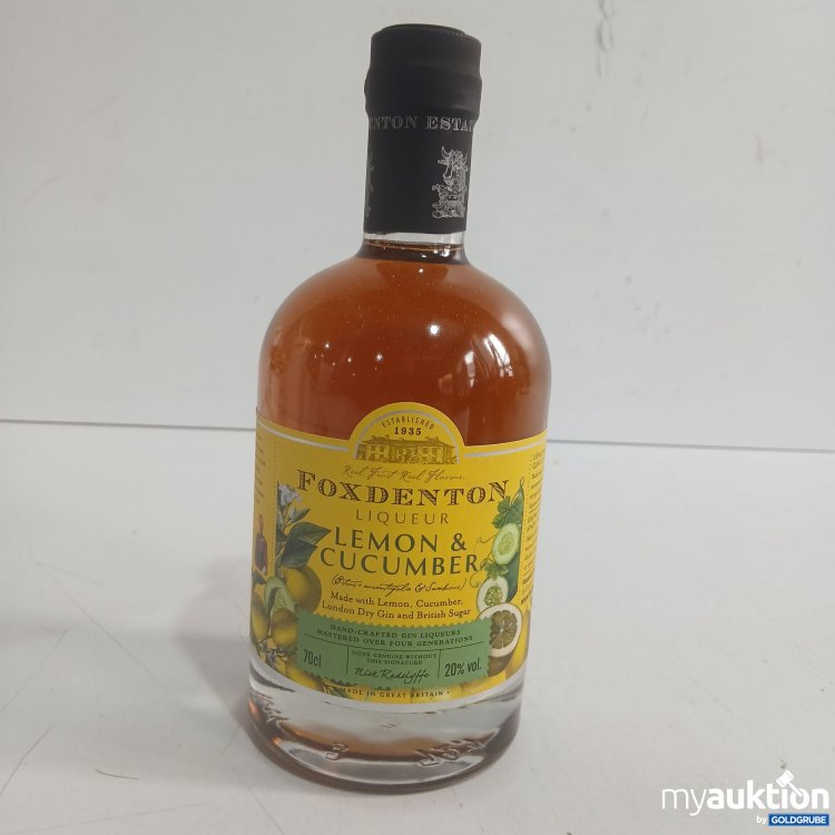 Artikel Nr. 985188: Foxdenton Liquer Lemon & Cucumber 700ml 