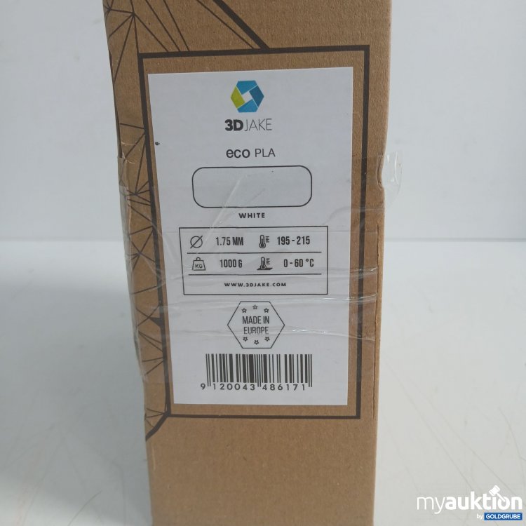 Artikel Nr. 992188: 3DJake 3D Filament white 1.75mm 1kg 