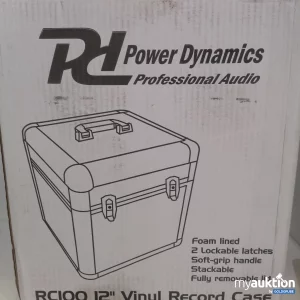 Auktion Power Dynamics RC100 Plattenkoffer für Schallplatten