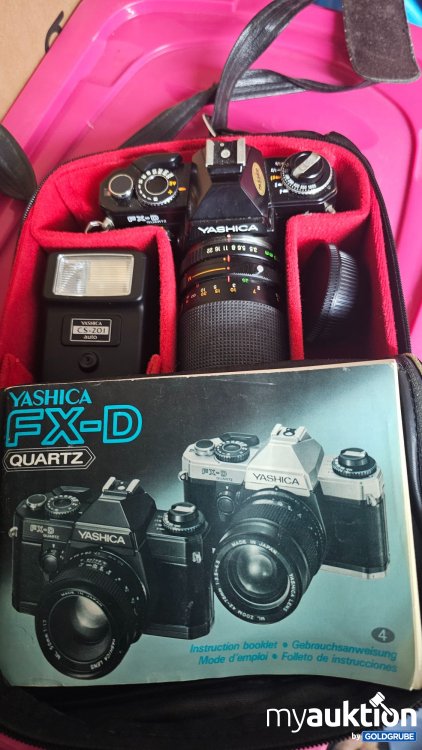 Artikel Nr. 394189 Artikel Nr. 394189: Spiegelreflexkamera Yashica FX-D Quartz, Rarität