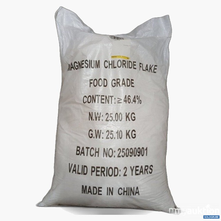 Artikel Nr. 478189 Artikel Nr. 478189: Magnesium Chloride Flake 25,00 kg