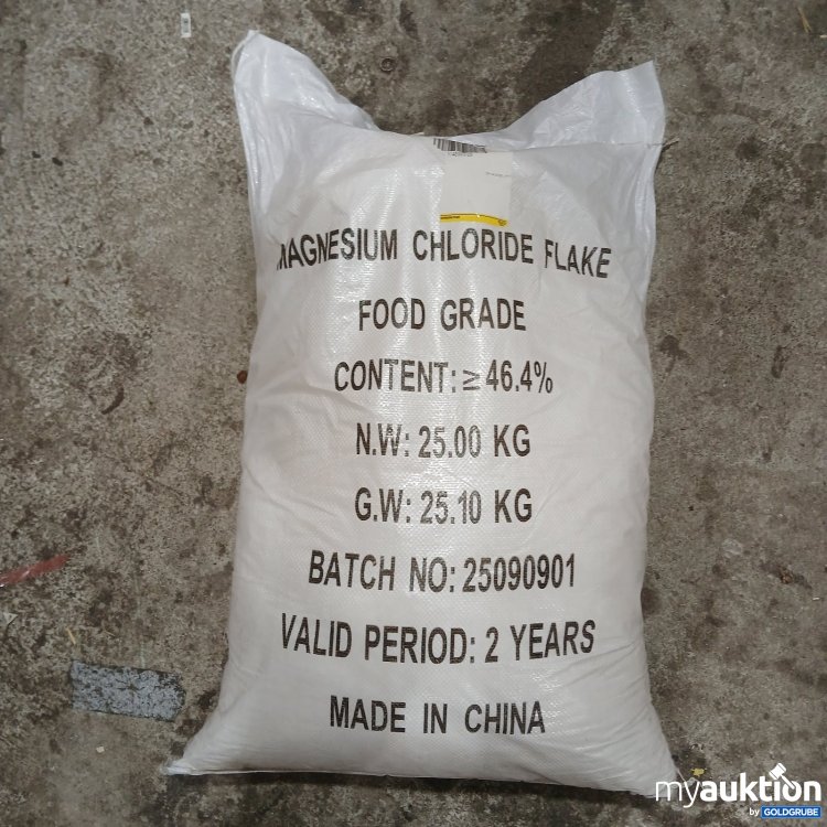 Artikel Nr. 478189 Artikel Nr. 478189: Magnesium Chloride Flake 25,00 kg