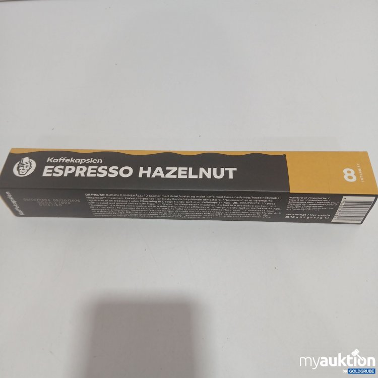 Artikel Nr. 835189: Kaffekapslen Espresso Hazelnut 10x
