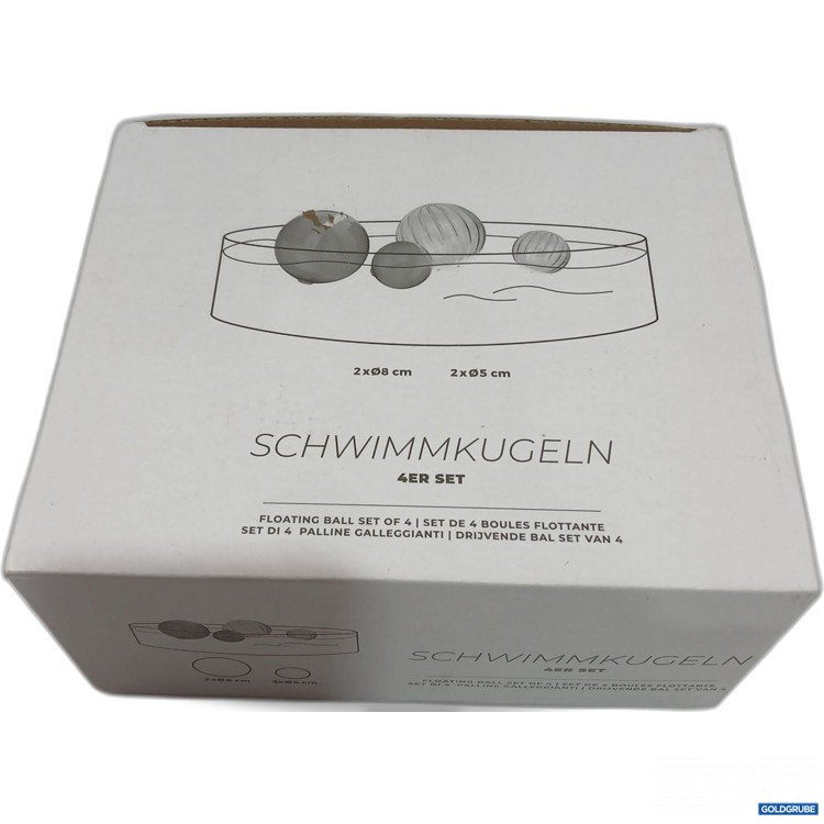 Artikel Nr. 959189: Depot Schwimmkugeln 4stk 2xø8cm 2xø5cm 
