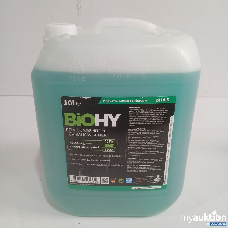 Artikel Nr. 979189: Biohy Reinigungsmittel für Saugwischer 10L 