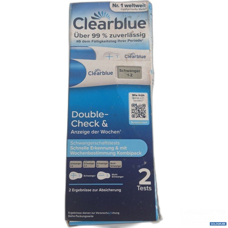 Artikel Nr. 981189 Artikel Nr. 981189: Clearblue Schwangerschaftstest 2Pack
