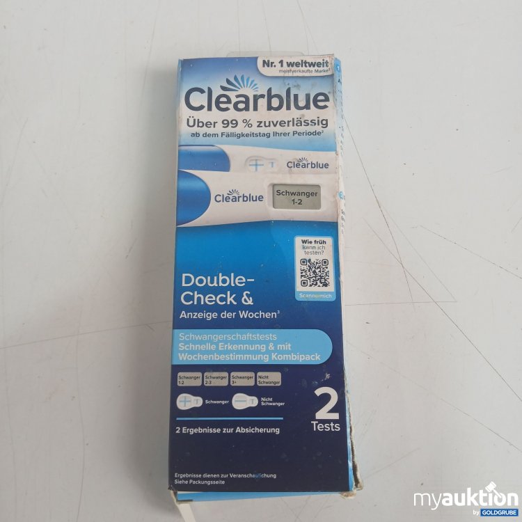 Artikel Nr. 981189 Artikel Nr. 981189: Clearblue Schwangerschaftstest 2Pack