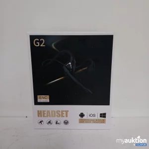 Auktion G2 Headset Noise Cancellation 