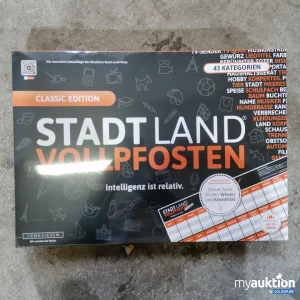 Auktion **Stadt Land Vollpfosten Spiel** Classic Edition 