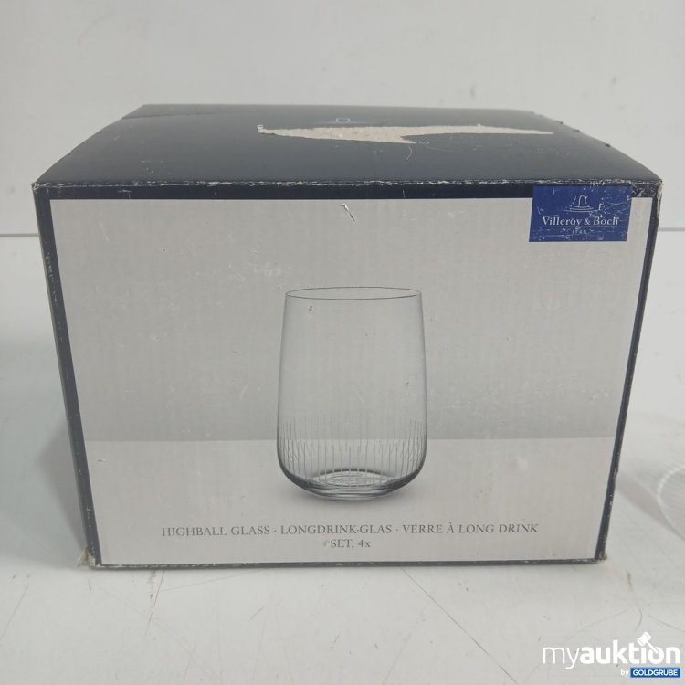 Artikel Nr. 447190 Artikel Nr. 447190: Villeroy & Boch Highball Glass Longdrink-Glas Set 4er