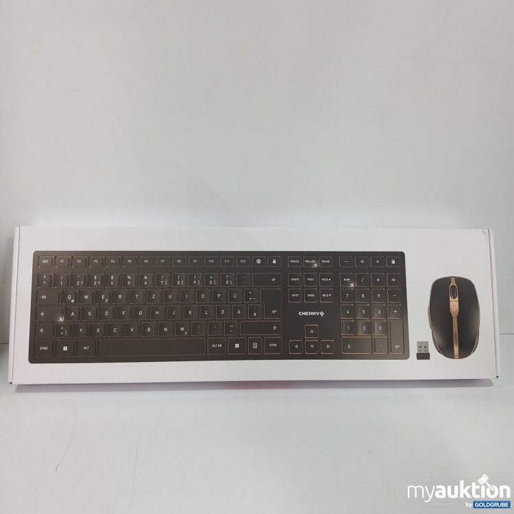 Artikel Nr. 521190 Artikel Nr. 521190: Cherry DW 9100 Slim Tastatur mit Maus