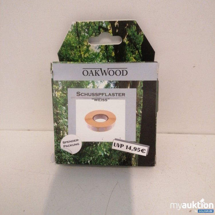Artikel Nr. 659190 Artikel Nr. 659190: Oakwood Schusspflaster Weiss DM19mm