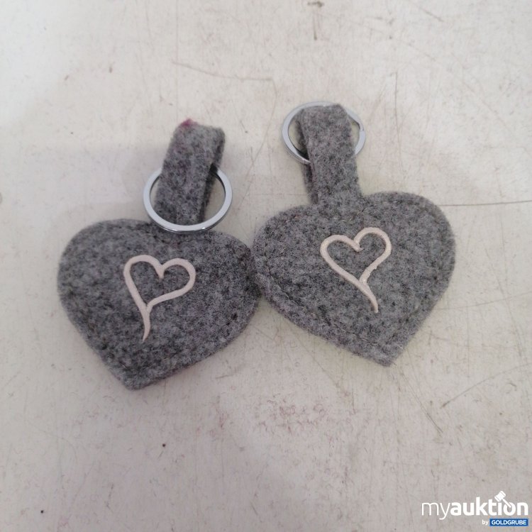 Artikel Nr. 719190 Artikel Nr. 719190: Lana Green Filz Schlüsselanhänger 2 Stück