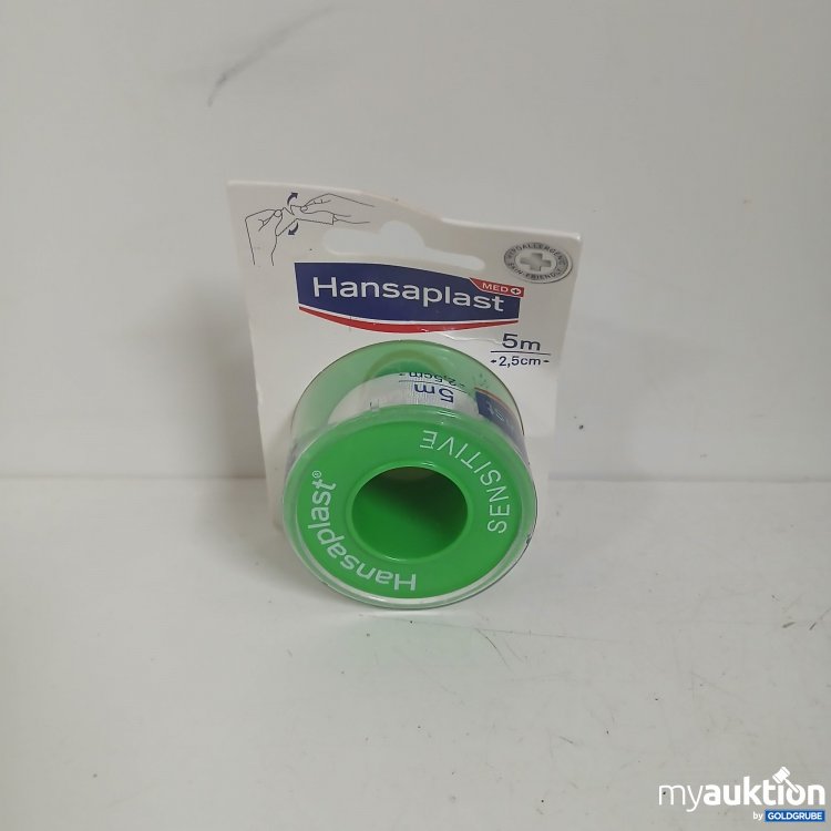 Artikel Nr. 828190 Artikel Nr. 828190: Hansaplast Sensitive Pflasterrolle 5m 2,5cm