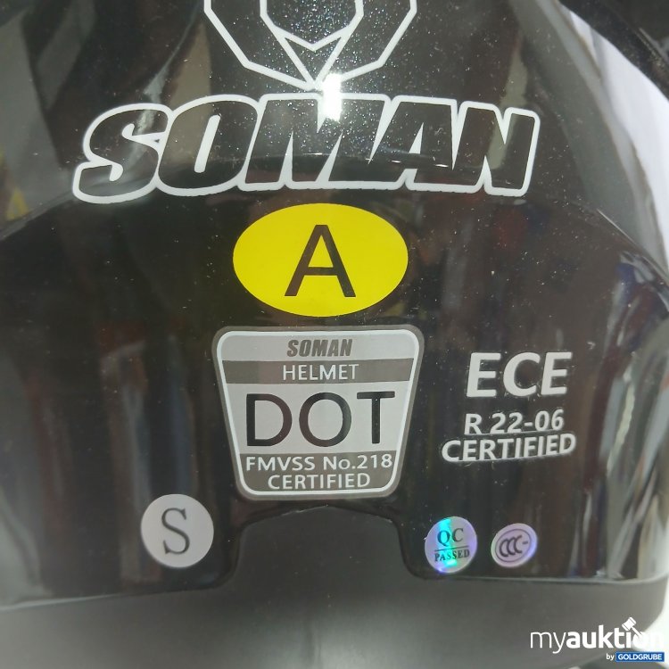 Artikel Nr. 847190: Soman Motorrad Helm S
