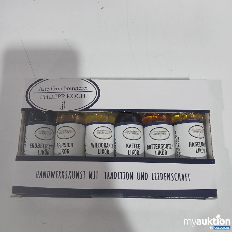 Artikel Nr. 853190 Artikel Nr. 853190: Alte Gutsbrennerei Philipp Koch Likör Set 6x20ml