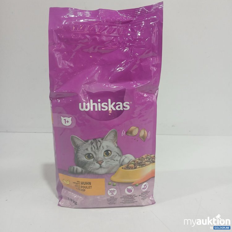 Artikel Nr. 869190 Artikel Nr. 869190: Whiskas 1+ mit saftiges Huhn 1,9kg