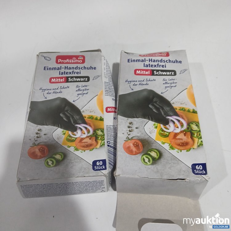 Artikel Nr. 882190: Profissimo Einmal-Handschuhe latexfrei Mittel schwarz 